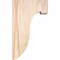 Ekena Millwork Del Monte Smooth Corbel, Douglas Fir, 3 1/2"W x 6"D x 10"H COR04X06X10DEL00SDF - alternate 2